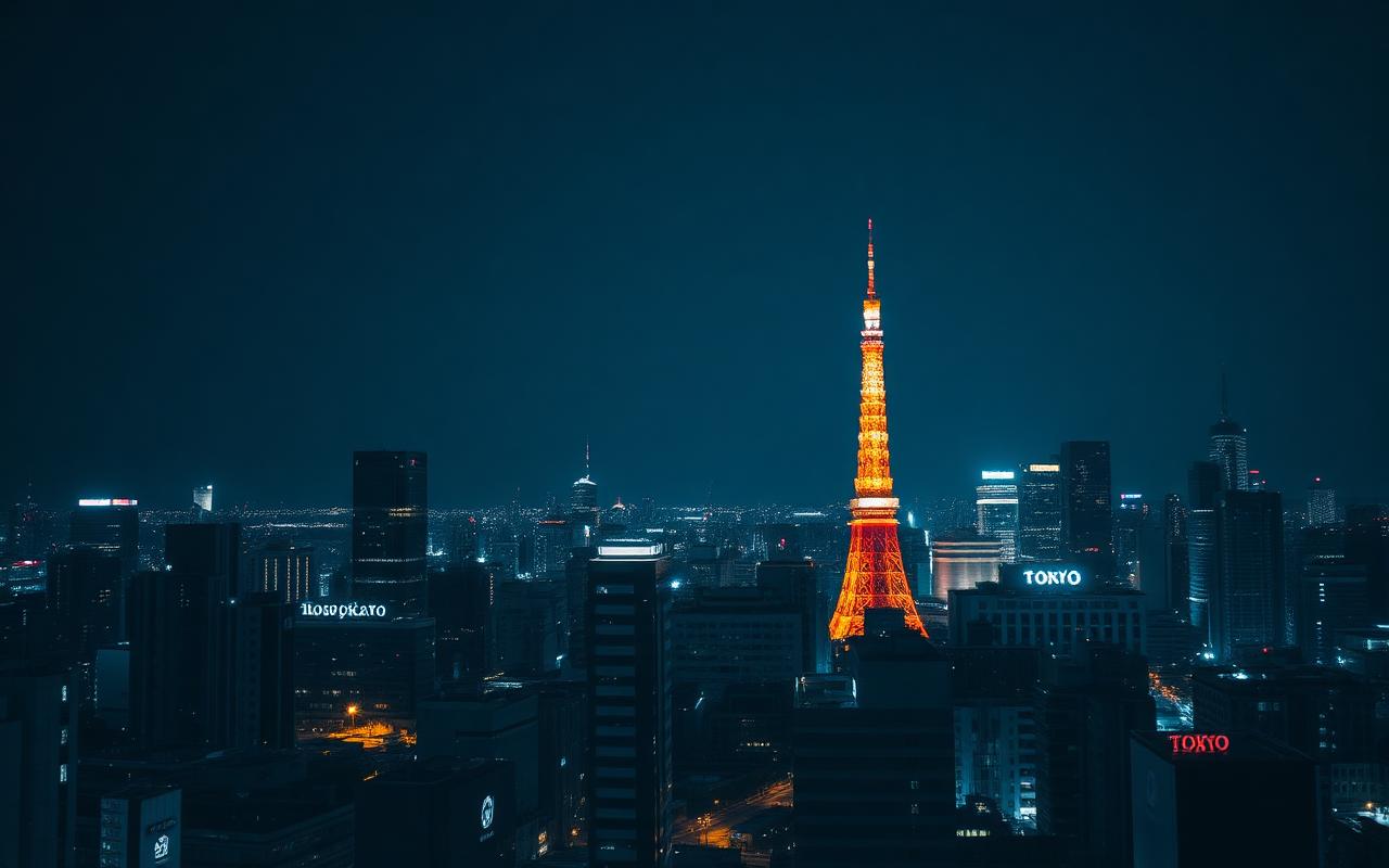 Tokyo city skyline — private jet charter destination